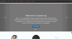 Desktop Screenshot of caswell.org