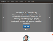 Tablet Screenshot of caswell.org
